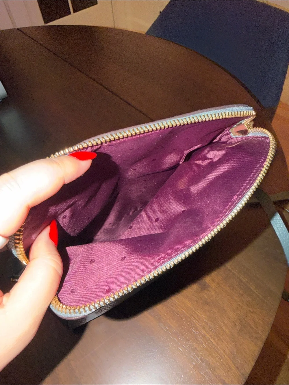 kate spade Slate Blue Pebbled Leather Crossbody